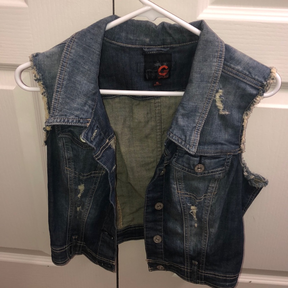 Guess Jean vest.